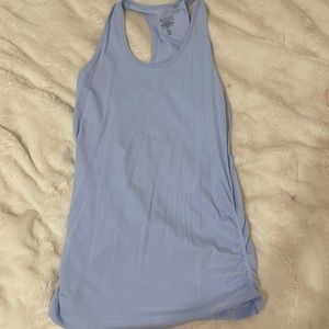 Super comfortable and nice tank top. Color is so pretty and material is so soft.